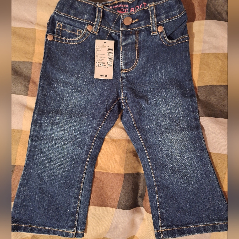 NWT Kid's Size 12-18m The Children's Place Jean's